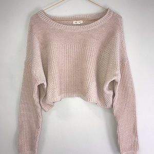 Silence + noise women’s cropped sweater